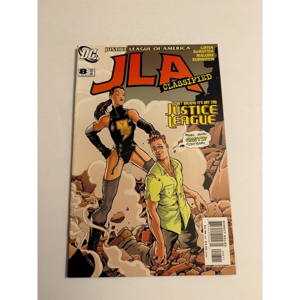 JLA Justice League of America Classified 8 Comic Book DC Comics Giffen DeMatteis